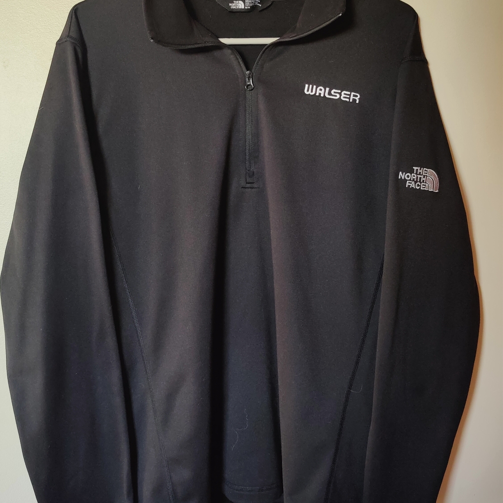 The North Face Black Quarter-Zip Pullover